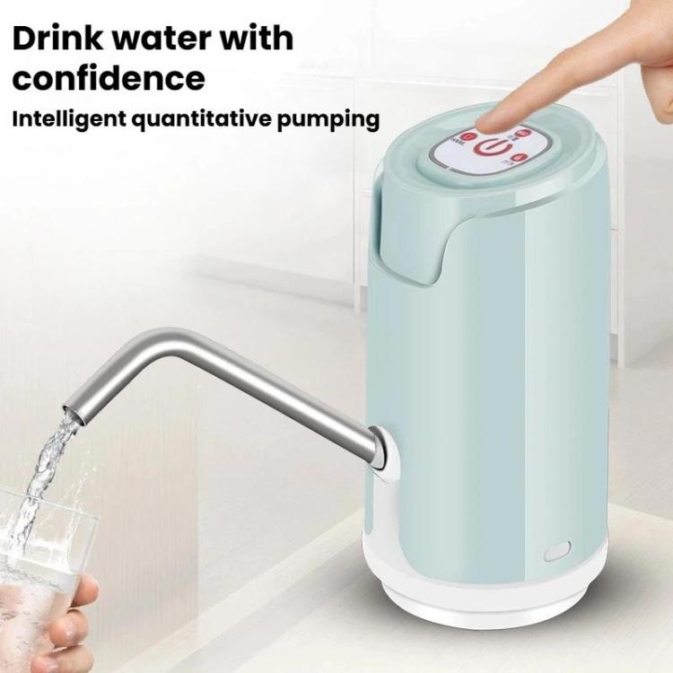 Smart Quantitative Water Dispenser For Bottled Water Rechargeable Automatic Water Pump