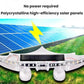 Solar-powered rear wing light with solar panel and adhesive mounts; bat-shaped