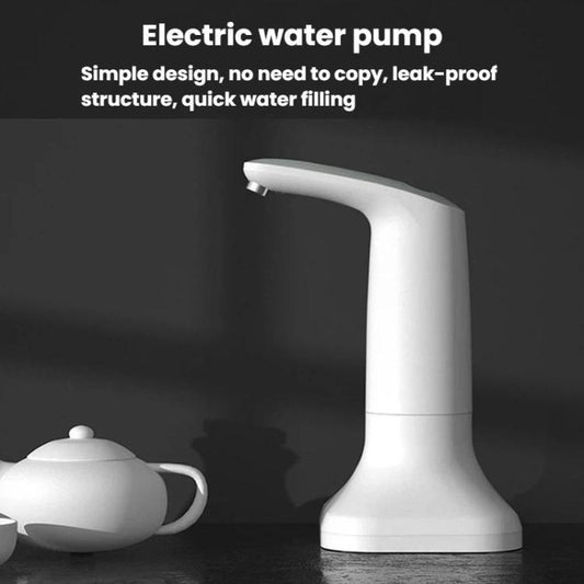 Touch Control Electric Water Pump For Bottled Water Portable Rechargeable Water Dispenser, No Base, With Base