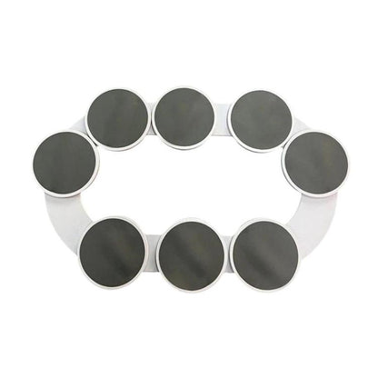 Dining Table Rotatable Serving Tray Portable Rotating Dinner Plate For Gathering, 8 Plates, 6 Plates, 4 Plates, 2 Plates + 2 Boards