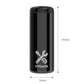 Black bicycle tool canister dimensions diagram with CYCLAMi logo