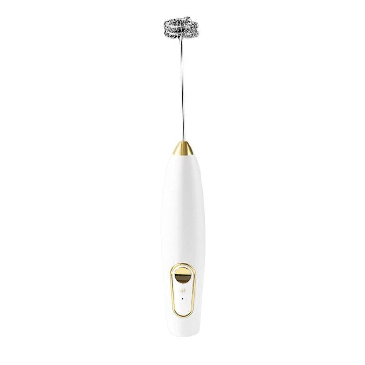 Electric Milk Frother & Coffee Mixer Wireless Handheld Mini Egg Whisk For Home