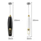 Electric Milk Frother & Coffee Mixer Wireless Handheld Mini Egg Whisk For Home