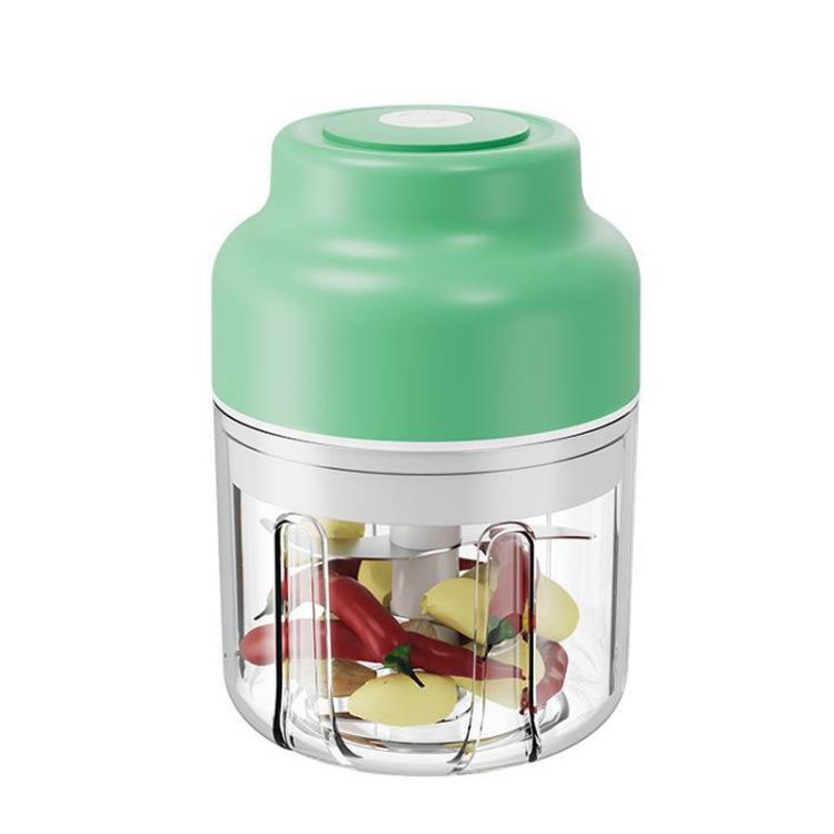 320ml Wireless Electric Garlic Chopper 6 Stainless Steel Blades Rechargeable Mini Food Processor