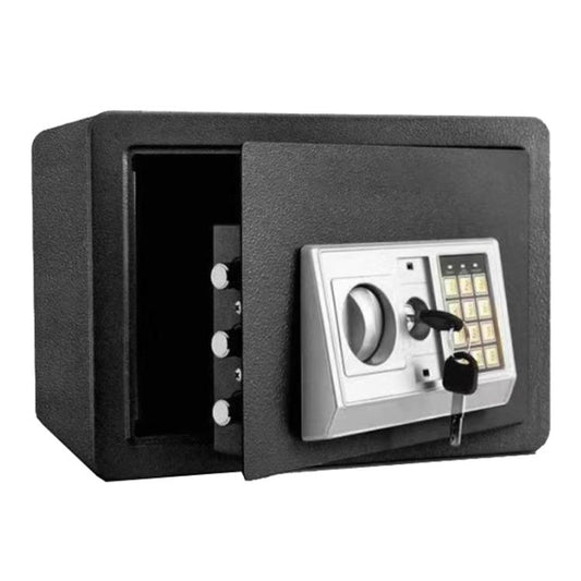 Wall-Mounted Small Steel Safe With Anti-Theft Plate Password Storage Safe, Black With Money Drop Slot, Gold With Money Drop Slot, Black No Money Drop Slot, Gold No Money Drop Slot