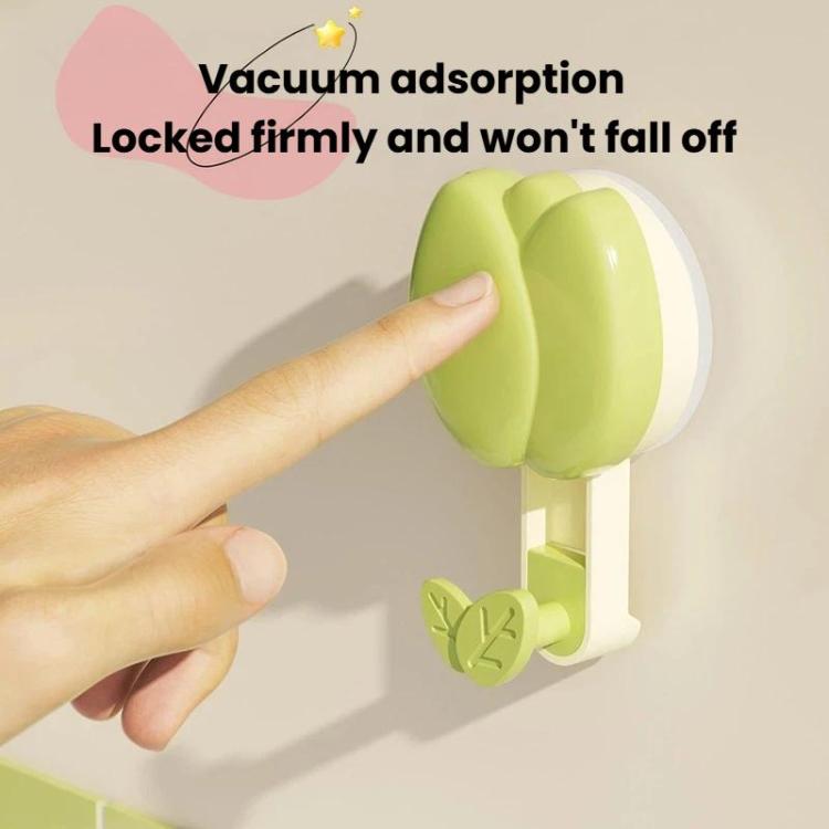 Flower Suction Cup Towel Rack No-Drill Wall Mount For Kitchen & Bathroom