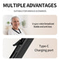 16-Channel Neck-Worn Bluetooth Hearing Aid Headphones Portable Sound Amplifier