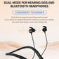 16-Channel Neck-Worn Bluetooth Hearing Aid Headphones Portable Sound Amplifier