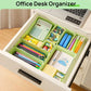 Drawer Organizer Boxes Stationery Cosmetics Miscellaneous Storage Sorting Combo Sets, 25pcs /Set