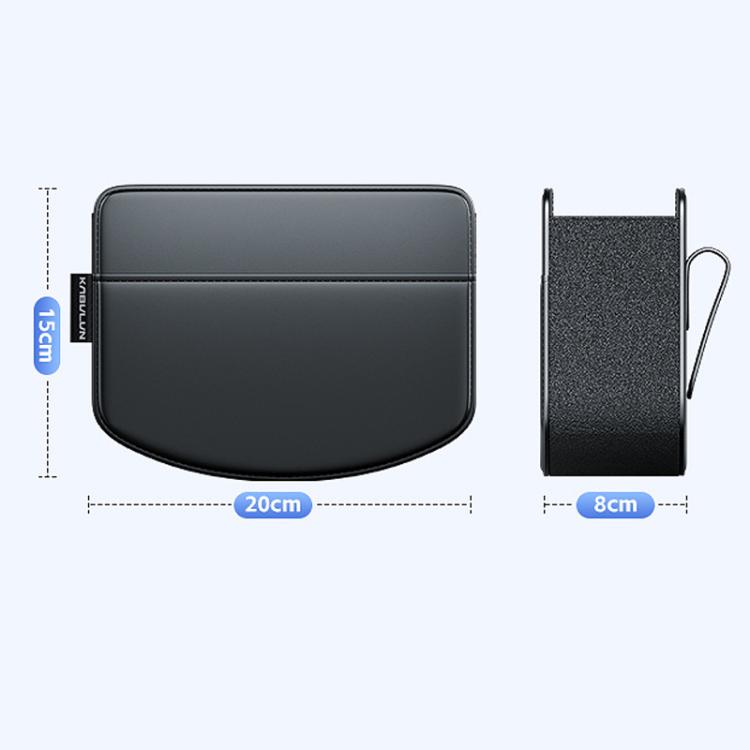 KABULUN Multi-functional Card Ticket Holder With Hanging Side Storage Pocket