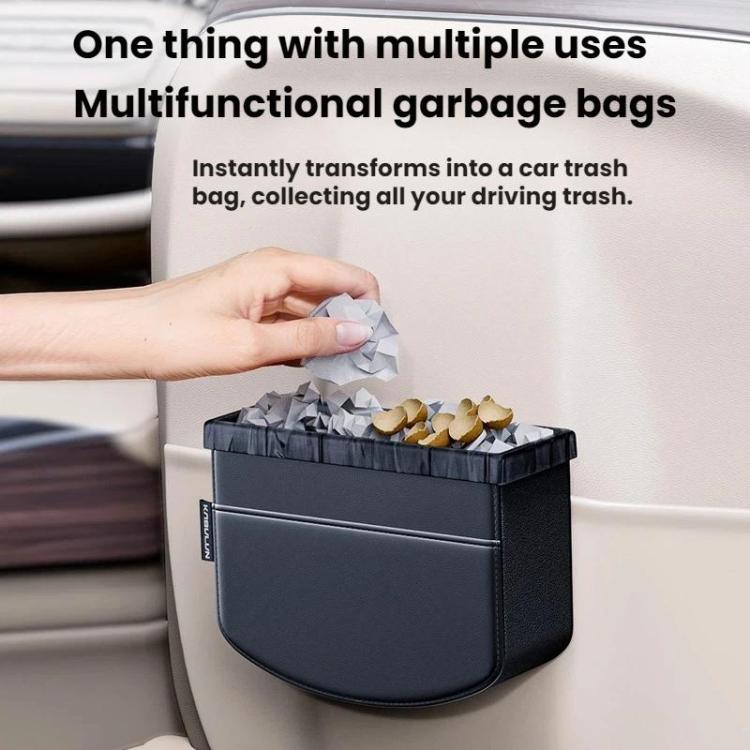 KABULUN Multi-functional Card Ticket Holder With Hanging Side Storage Pocket