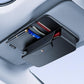 KABULUN Car Sun Visor Glasses Storage Clip Card Receipt Organizer