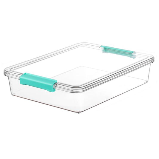 Transparent Stackable Storage Boxes With Lids Dustproof Plastic Toy Sorting Organizers, Single, 4pcs