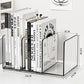 Acrylic Bookends & Document Holder Desktop Book Organizer For Office