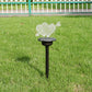Solar Lawn Light Outdoor Ground Spike Night Light, Light Head Without Acrylic Panel