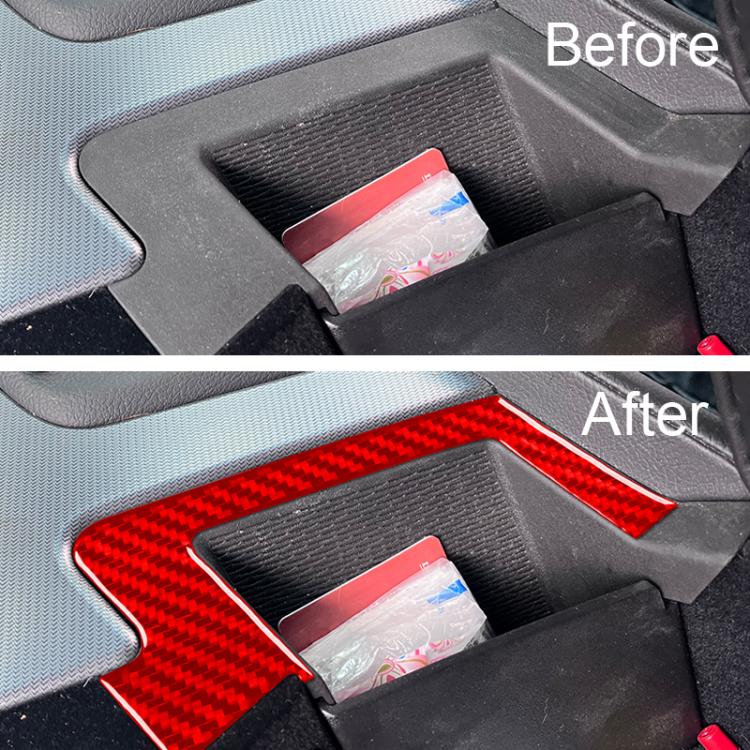 For 2019-2024 Cadillac CT5 Left-Hand Drive Storage Box Sticker