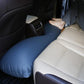 Car rear seat gap filler air cushion, blue-gray inflatable cushion filling rear seat gap area