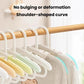 5pcs Kids Retractable Anti-Slip Hanger Stackable Non-Mark Clothes Hanger