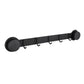Suction Cup Hooks Stainless Steel Multi-Hook Rack For Kitchen, Bathroom, Single 4-hook Black, Single 5-hook Black, Double 6-hook Black, Double 8-hook Black, Single 4-hook Gray, Single 5-hook Gray, Double 6-hook Gray, Double 8-hook Gray                 ...