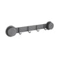 Suction Cup Hooks Stainless Steel Multi-Hook Rack For Kitchen, Bathroom, Single 4-hook Black, Single 5-hook Black, Double 6-hook Black, Double 8-hook Black, Single 4-hook Gray, Single 5-hook Gray, Double 6-hook Gray, Double 8-hook Gray                 ...