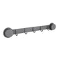 Suction Cup Hooks Stainless Steel Multi-Hook Rack For Kitchen, Bathroom, Single 4-hook Black, Single 5-hook Black, Double 6-hook Black, Double 8-hook Black, Single 4-hook Gray, Single 5-hook Gray, Double 6-hook Gray, Double 8-hook Gray                 ...