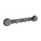 Suction Cup Hooks Stainless Steel Multi-Hook Rack For Kitchen, Bathroom, Single 4-hook Black, Single 5-hook Black, Double 6-hook Black, Double 8-hook Black, Single 4-hook Gray, Single 5-hook Gray, Double 6-hook Gray, Double 8-hook Gray                 ...