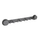 Suction Cup Hooks Stainless Steel Multi-Hook Rack For Kitchen, Bathroom, Single 4-hook Black, Single 5-hook Black, Double 6-hook Black, Double 8-hook Black, Single 4-hook Gray, Single 5-hook Gray, Double 6-hook Gray, Double 8-hook Gray                 ...