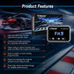 Electronic throttle controller kit with 6-DRIVE unit and black control box, blue FX.9 display
