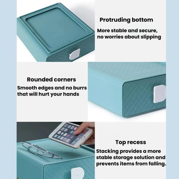 Office Cosmetic & Sundries Organizer Household Plastic Drawer Storage Box