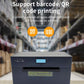 Thermal label printer supporting barcode and QR code printing
