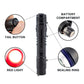Portable mini waterproof LED flashlight with tail button, sealing ring, and red glow