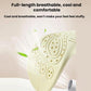 Off-white insole top view with vent holes and circular arch support pattern