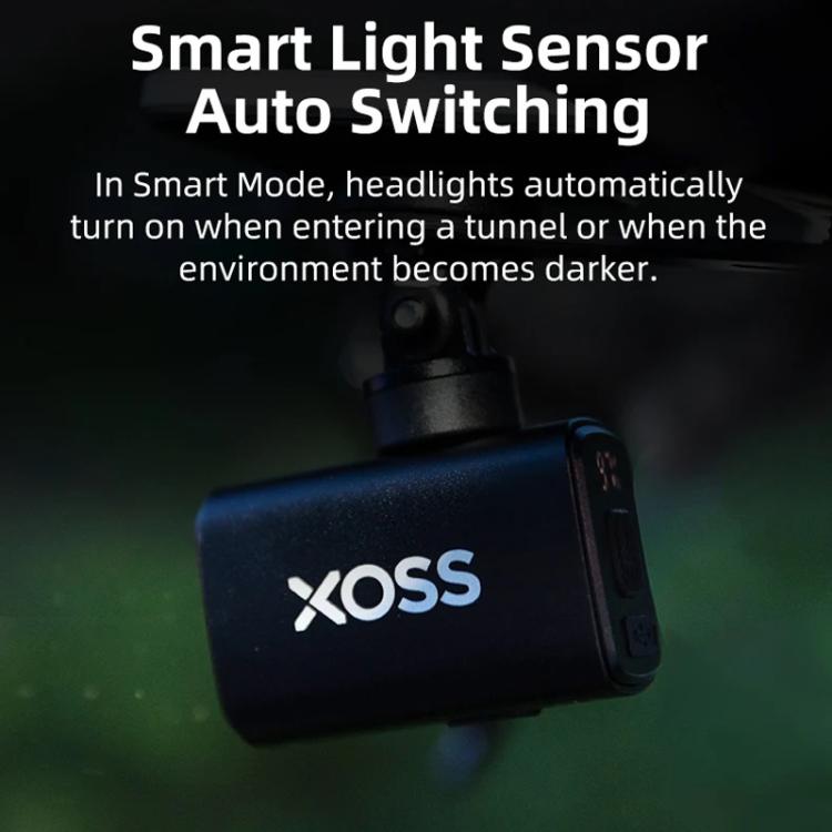 Smart Bike Night Riding Light High Power Flashlight Cycling Headlight, XOSS Mini