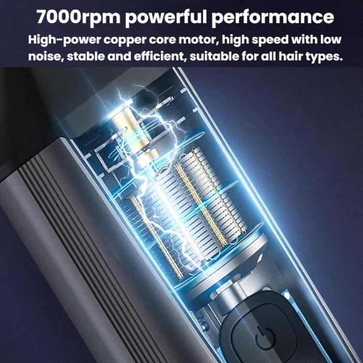 Portable Electric Digital Display Hair Clipper Multifunctional Hair & Nose Trimmer, With Digital Display