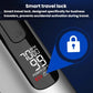 Silver electric hair clipper with lock icon and RPM-style numbers on digital screen
