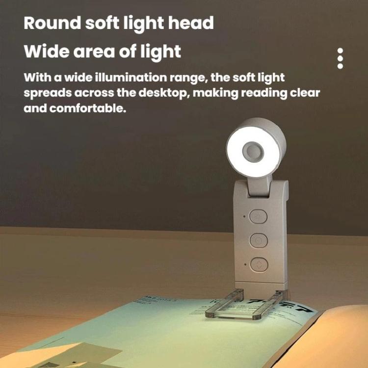 Mini USB Portable Bookmark Lamp Clip-on LED Ambient Light
