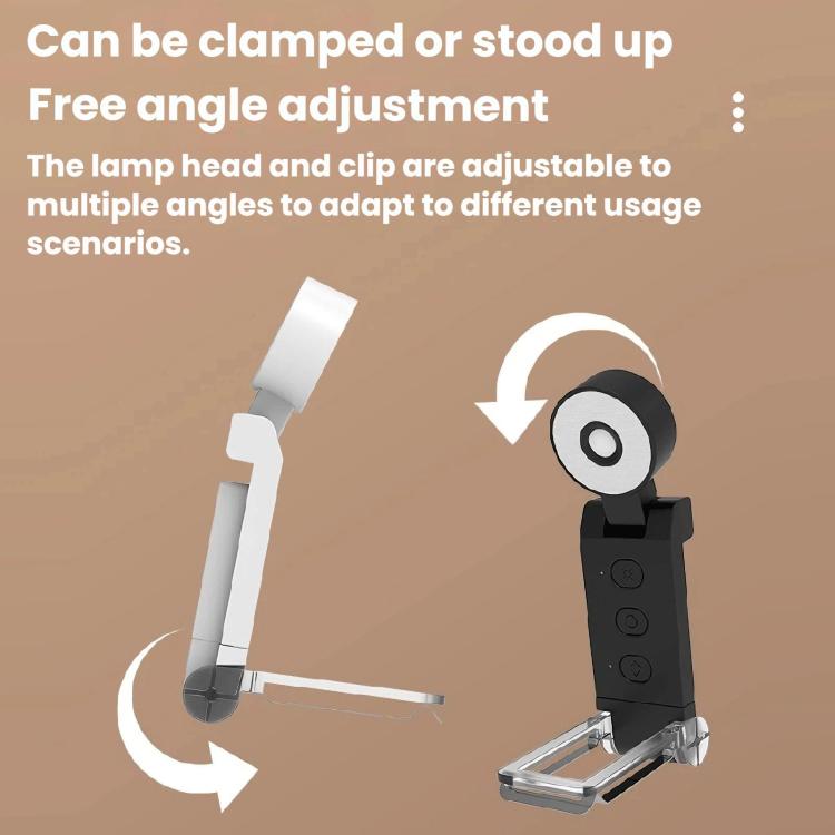 Mini USB Portable Bookmark Lamp Clip-on LED Ambient Light