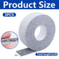 3-pack roll of gray felt anti-condensation strips with 5mm thickness and length marked