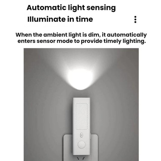 Human Body Induction Charging And Plug-In Dual-Use Night Light