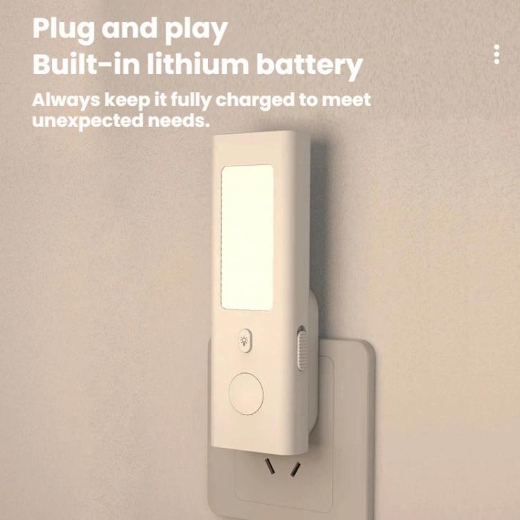 Human Body Induction Charging And Plug-In Dual-Use Night Light