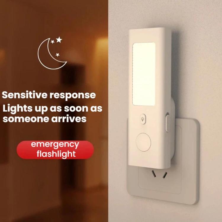 Human Body Induction Charging And Plug-In Dual-Use Night Light