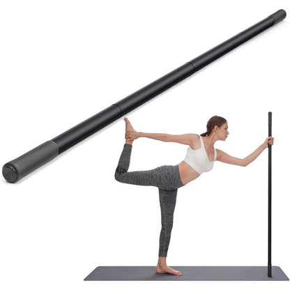 Multi-Function Yoga Stick Metal Portable Exercise Bar Fitness Auxiliary Tool