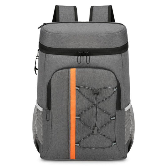 Vanaheimr 20L Insulated Backpack Cooler With Aluminum Foil Lining, Multi-Pocket Design, Reflective Strips