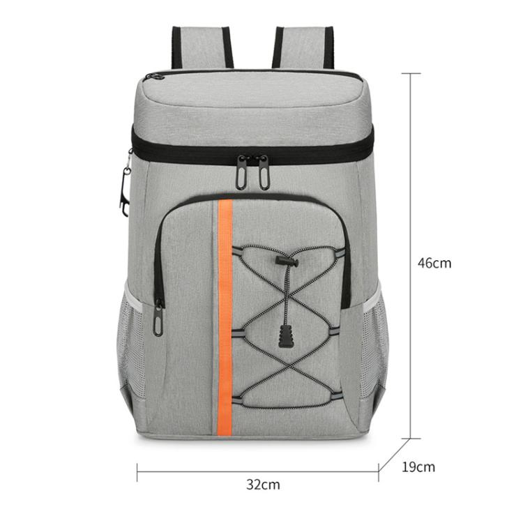 Vanaheimr 20L Insulated Backpack Cooler With Aluminum Foil Lining, Multi-Pocket Design, Reflective Strips