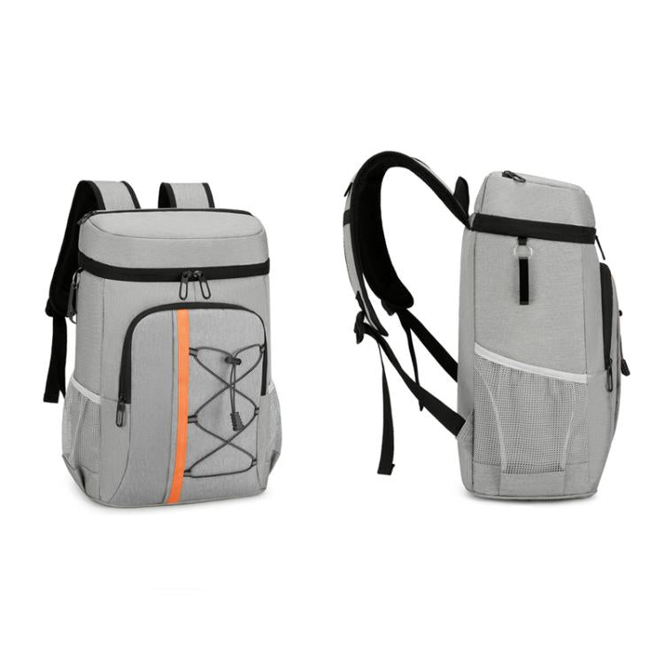 Vanaheimr 20L Insulated Backpack Cooler With Aluminum Foil Lining, Multi-Pocket Design, Reflective Strips