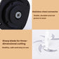 Stainless Steel Meat Grinder Home Multi-Function Electric Food Processor, 2L, 3L