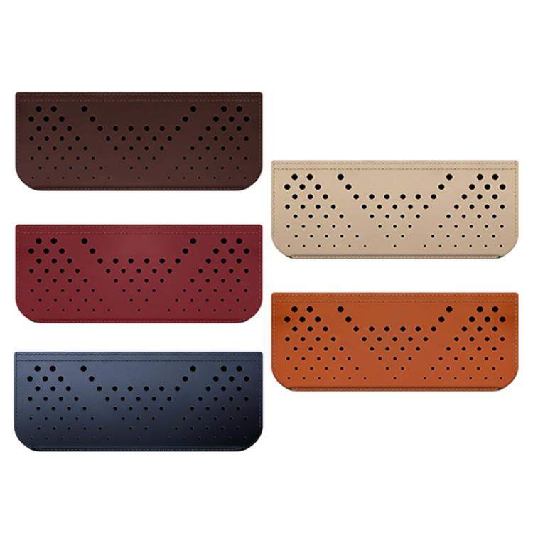 Adhesive car phone storage bags, assorted colors with perforated vent holes
