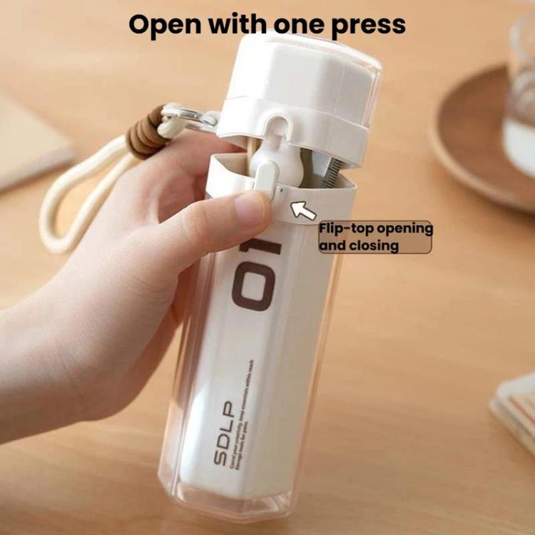 Pop-Up Pen Box Pencil Holder Desktop Stationery Storage Organizer For Students