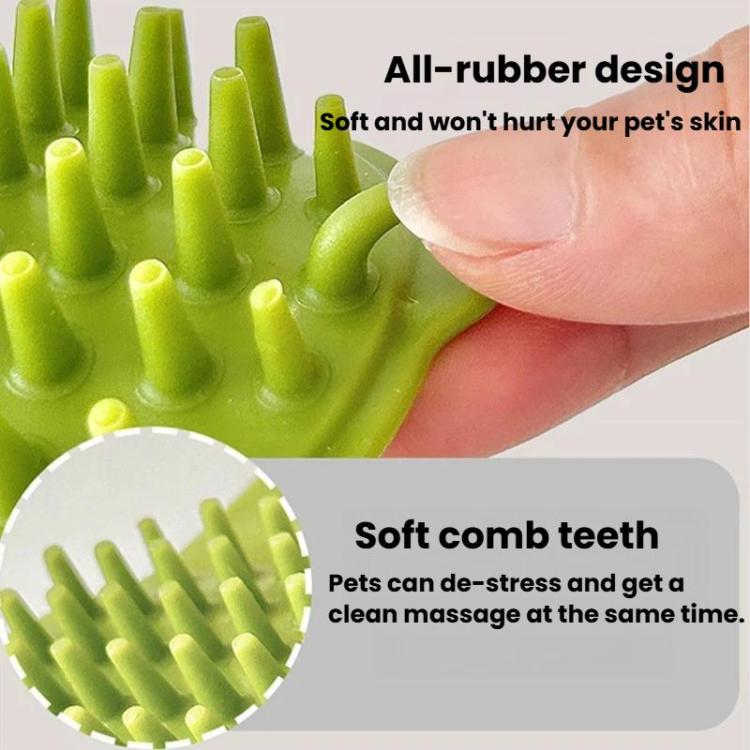 Soft Rubber Pet Itch Scratcher Massage Scratching Tool For Cats Dogs