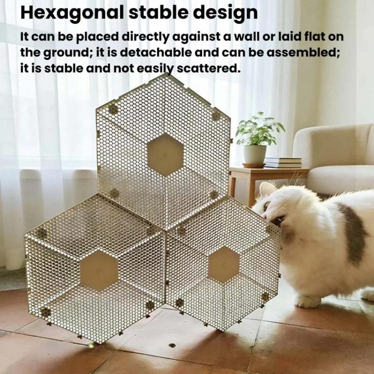 Interlocking Hexagonal Cat Scratcher Non-Slip Portable Washable Claw Grinding Board